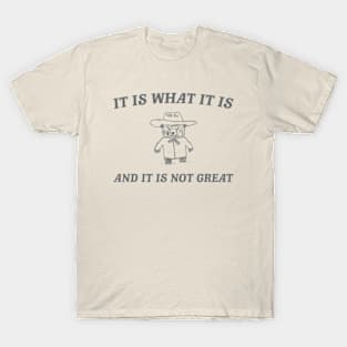 It is what it is and it ain't great Unisex T-Shirt